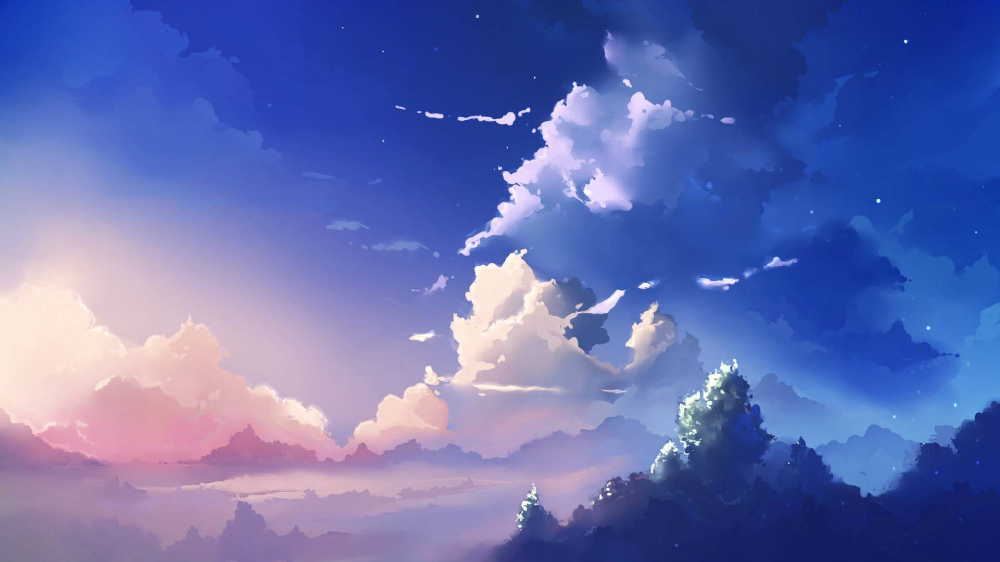 Sky Wallpaper - Hình Nền Bầu Trời Đẹp - Hình Nền Máy Tính Đẹp Nhất | Anime  Scenery Wallpaper, Landscape Wallpaper, Anime Scenery