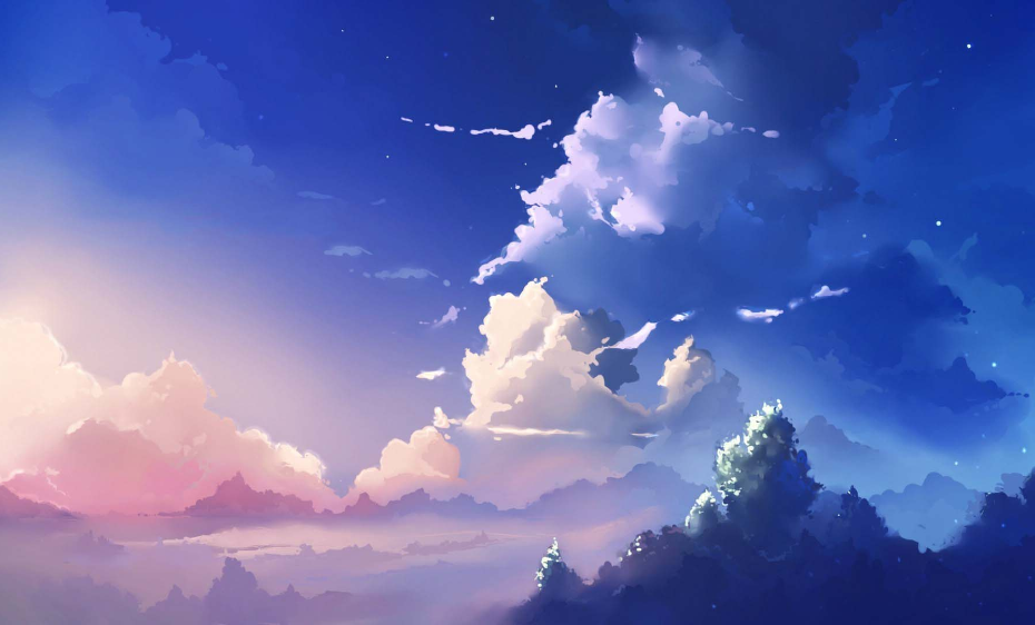 Sky Wallpaper - Hình Nền Bầu Trời Đẹp - Hình Nền Máy Tính Đẹp Nhất | Anime  Scenery Wallpaper, Landscape Wallpaper, Anime Scenery