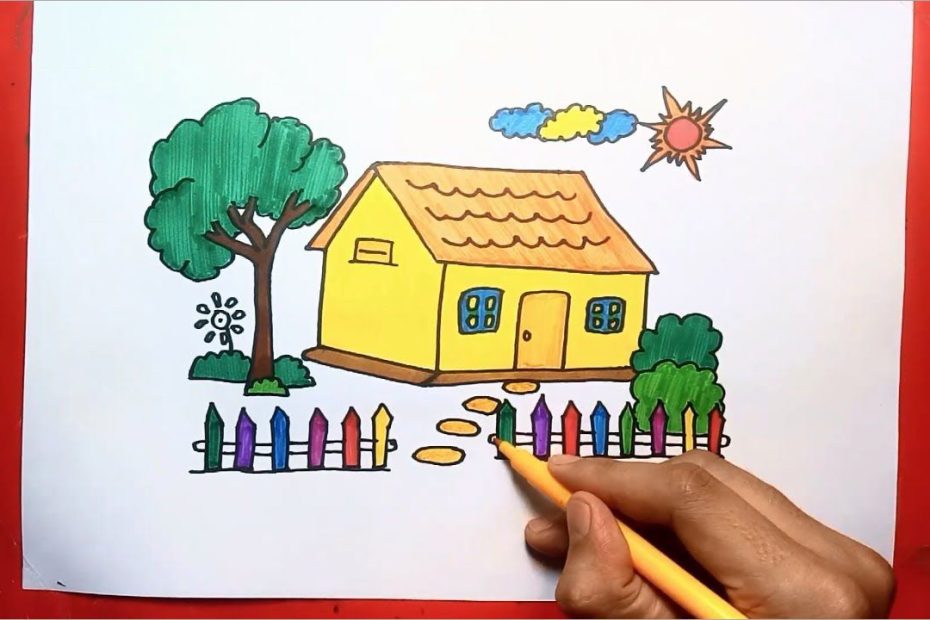 55+ Cách Vẽ Ngôi Nhà Đơn Giản Mà Đẹp Dành Cho Học Sinh