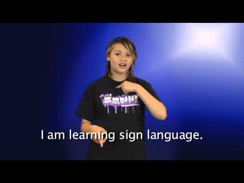How To Sign I Am Learning Sign Language?