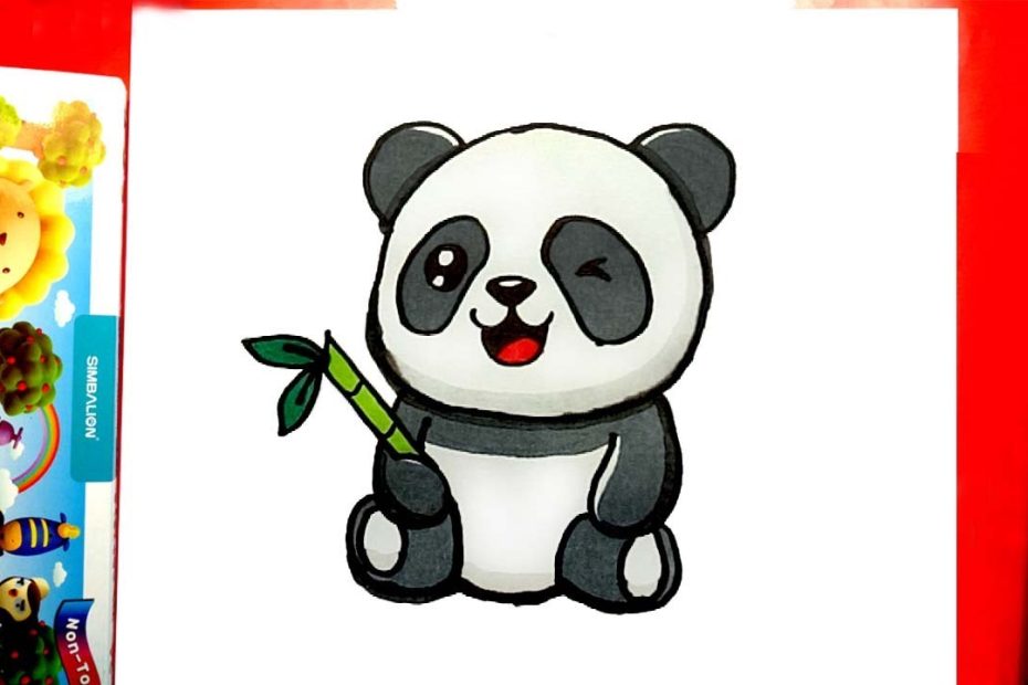 How To Draw A Cute Panda - How To Draw A Cute Panda - Youtube