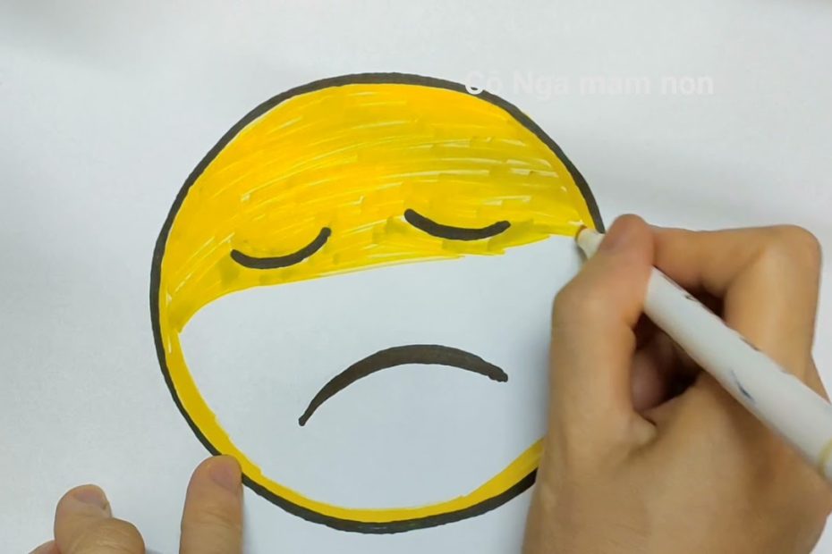 Vẽ Mặt Buồn / Draw A Sad Face. #Congamamnon #Daybeve - Youtube