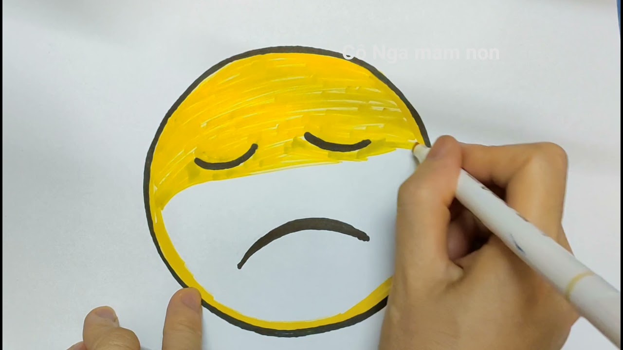 Vẽ Mặt Buồn / Draw A Sad Face. #Congamamnon #Daybeve - Youtube