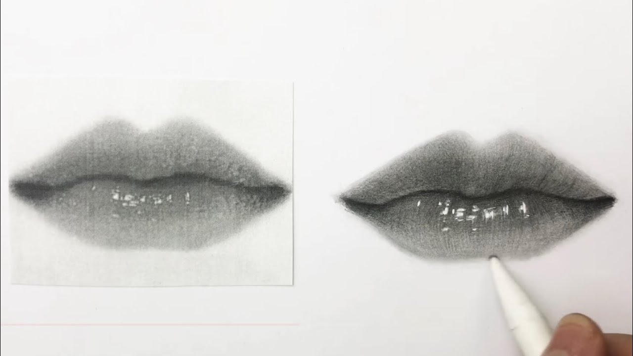 Vẽ Môi Như Thật | Dựng Từ Hình Mẫu | How To Draw Lips ✨???? - Youtube