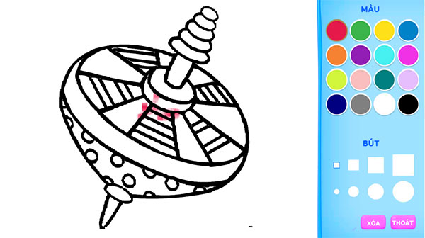 Game Tô Màu Đồ Chơi - Toys Coloring Book - Game Vui