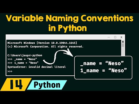 Variable Naming Conventions in Python