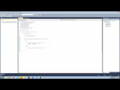 C# Beginners Tutorial - 15 - Try, Catch and Finally