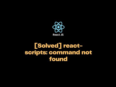 How to Solve sh: react-scripts: command not found after running npm start || NPM || NodeJs || Python
