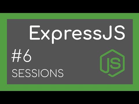 ExpressJS Tutorial #6 - Sessions