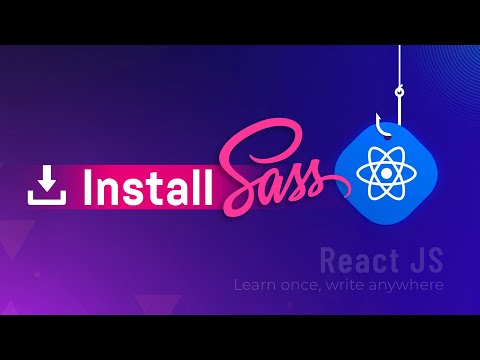 Install SASS để dùng SCSS?