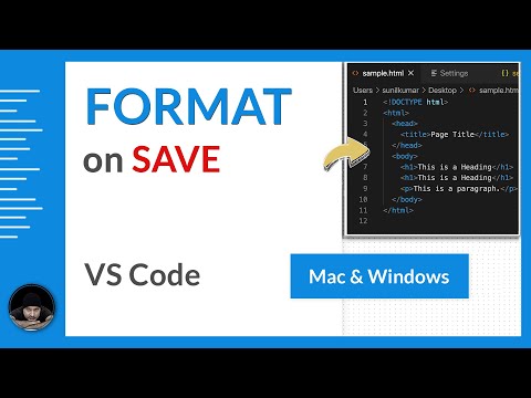 How to enable auto format on save with prettier in VS Code editor - Mac & Windows