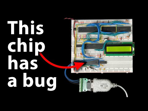 Fixing a hardware bug in software (65C51 UART)