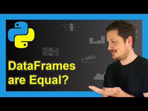 How to Check If Two pandas DataFrames are Equal in Python (Example) | equals() Function Explained