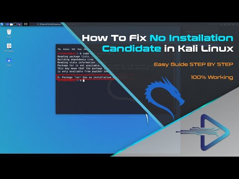 How To Fix No Installation Candidate in Kali Linux | 100% Working