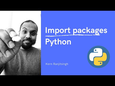 Python - Importing your modules (Part 2: Import from a different folder ~7 mins! no ads)