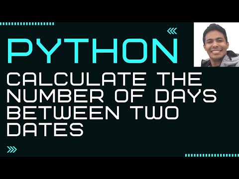 How to calculate the number of days between two dates in Python
