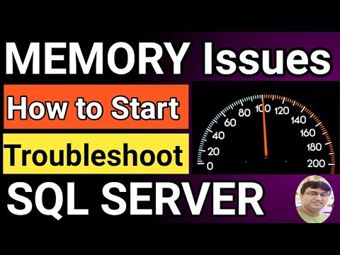 SQL Server Memory Issues | SQL Server Memory is showing 100% | How to troubleshoot SQL Server Memory