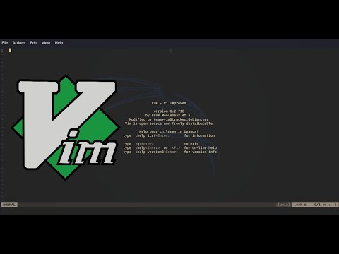 Vim Tutorial :   Different ways to Create, Open and Save files using VIM