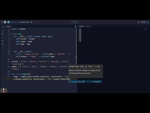 Unit 7 - How to Create Multiple Objects Using For Loops - Python