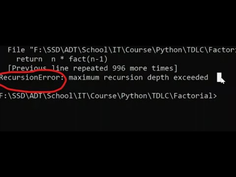 Recursion Error : maximum recursion dept exceeded | Previous line repeated more times | Python Error
