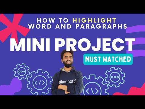 How to highlight text in paragraph || Best ReactJS Project for Beginners
