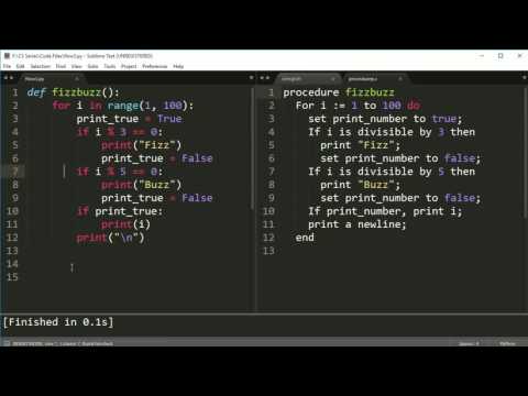 Python Programming Series (Flowcharts & Pseudocode): Pseudocode
