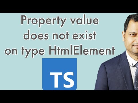 property value does not exist on type htmlelement | React NextJS Typescript
