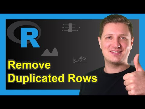 Remove Duplicated Rows from Data Frame in R (Example) | Delete Replicates with duplicated() Function