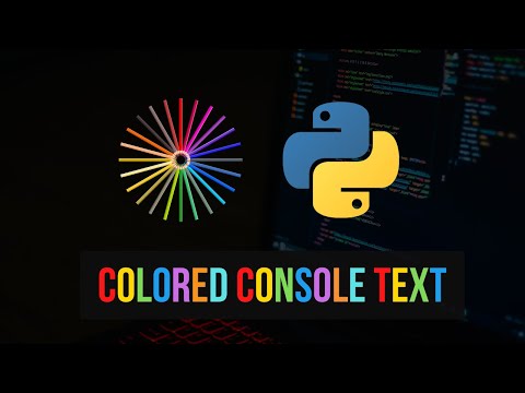 Colored Console Output in Python
