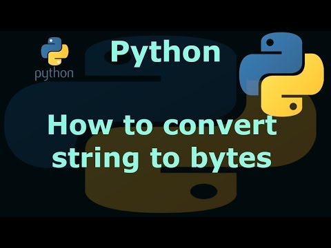 Python 3 How to convert string to bytes