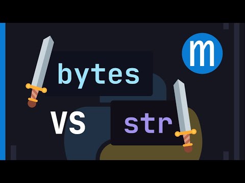 str vs bytes in Python