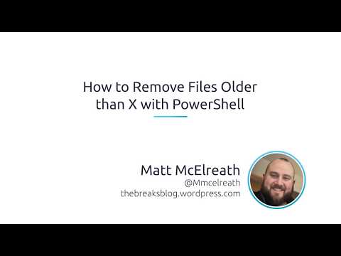 How To Remove Files Older Than X With PowerShell