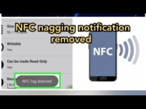NFC Tag Detected - Couldn't read NFC tag. try again. nagging RFID