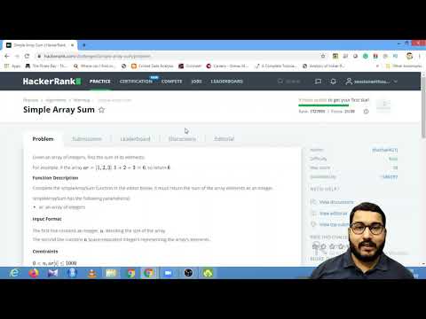 How to read the input in coding console questions? | STDIN, STDOUT | HackerRank| Session With Sumit