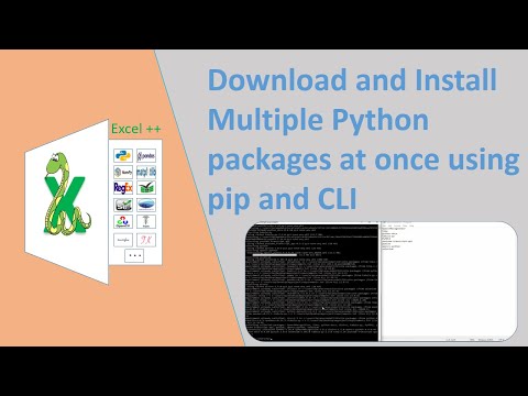 Download and Install Multiple Python packages at once using pip