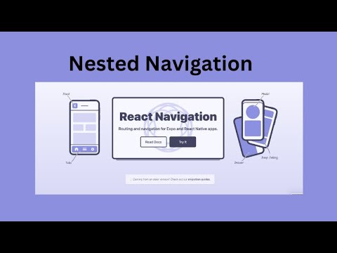 React Nested Navigation