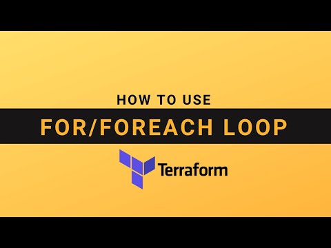 Terraform for beginners: using for loop