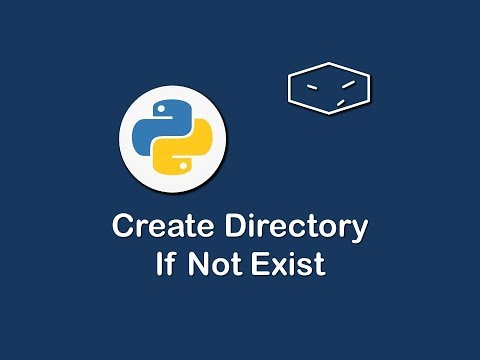 create directory if not exist in python 😀