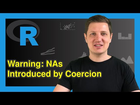 R Warning Message: NAs Introduced by Coercion in R (Example) | Convert Character to Numeric | gsub()