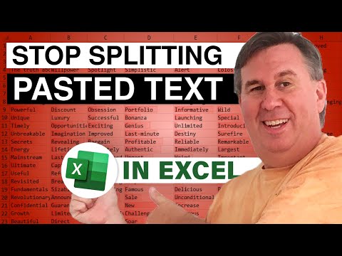 Excel - Stop Auto-Text To Columns: #1383