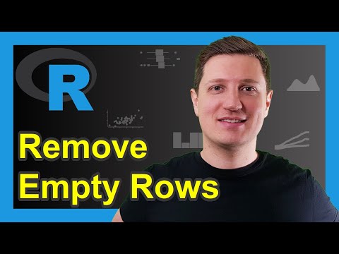 Remove Empty Rows of Data Frame in R (2 Examples) | apply, all, rowSums, is.na & ncol Functions