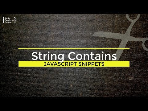 JavaScript String Contains: How to check a string exists in another