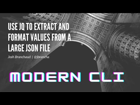 Use jq to Extract and Format Values from a Large JSON File | 🖥 Modern CLI