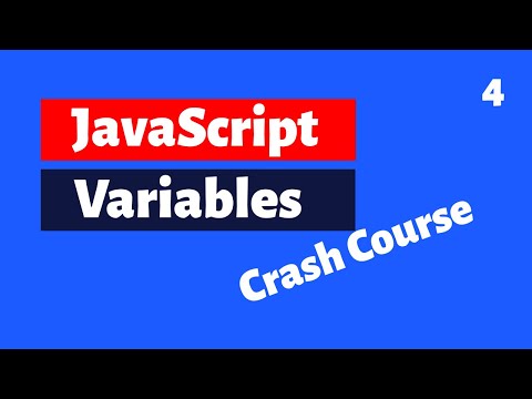 4. Javascript variables: variable declaration and initialization