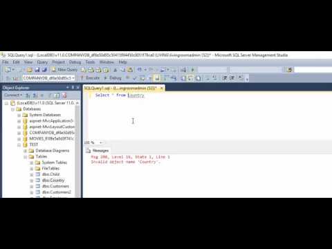 SQL Server - Fix Error - Msg 208 Invalid object name