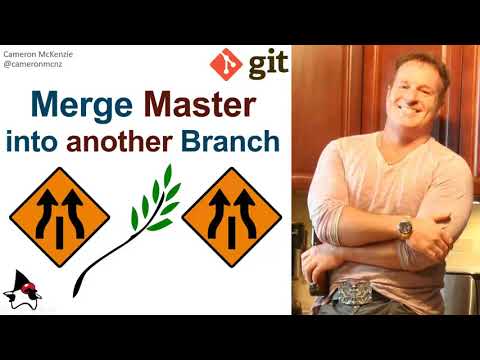 How to Merge Master into any Branch in Git