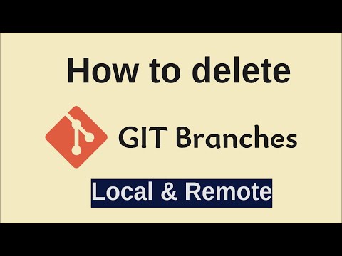 How do I delete a Git branch locally and remotely