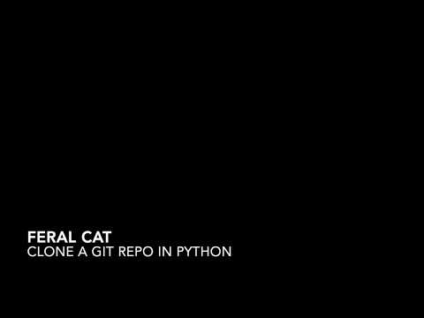 Cloning a git repo in Python