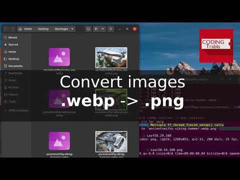 How to convert .webp image to .png on Ubuntu using ffmpeg and terminal