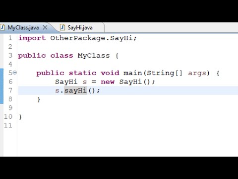 How To Import A Class In Java From Another Package or Project - Java Tutorial